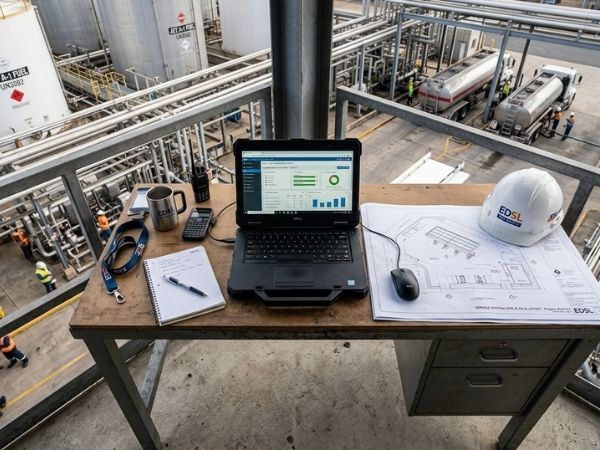 Dashboard y planos de auditoría técnica Certificación EDSL Colombia | Bureau Veritas Certification Colombia