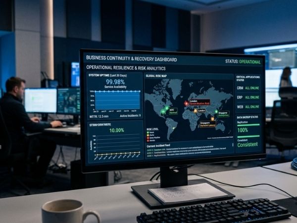 Dashboard de gestión de incidentes y continuidad operativa | Bureau Veritas Certification Colombia